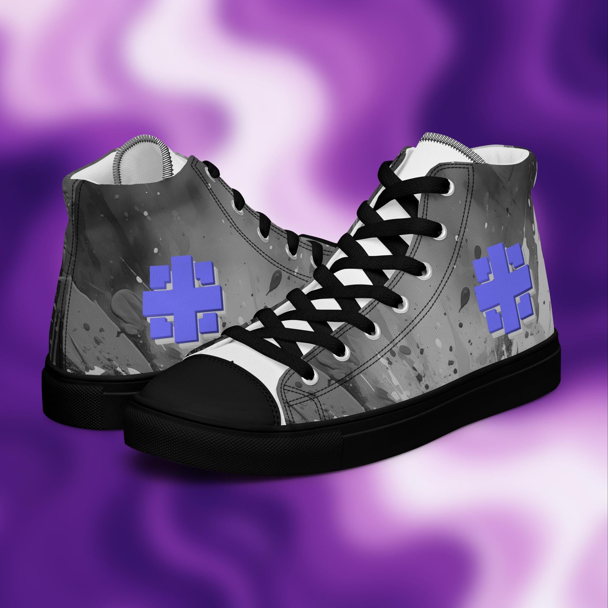 JI Men’s high top canvas shoes
