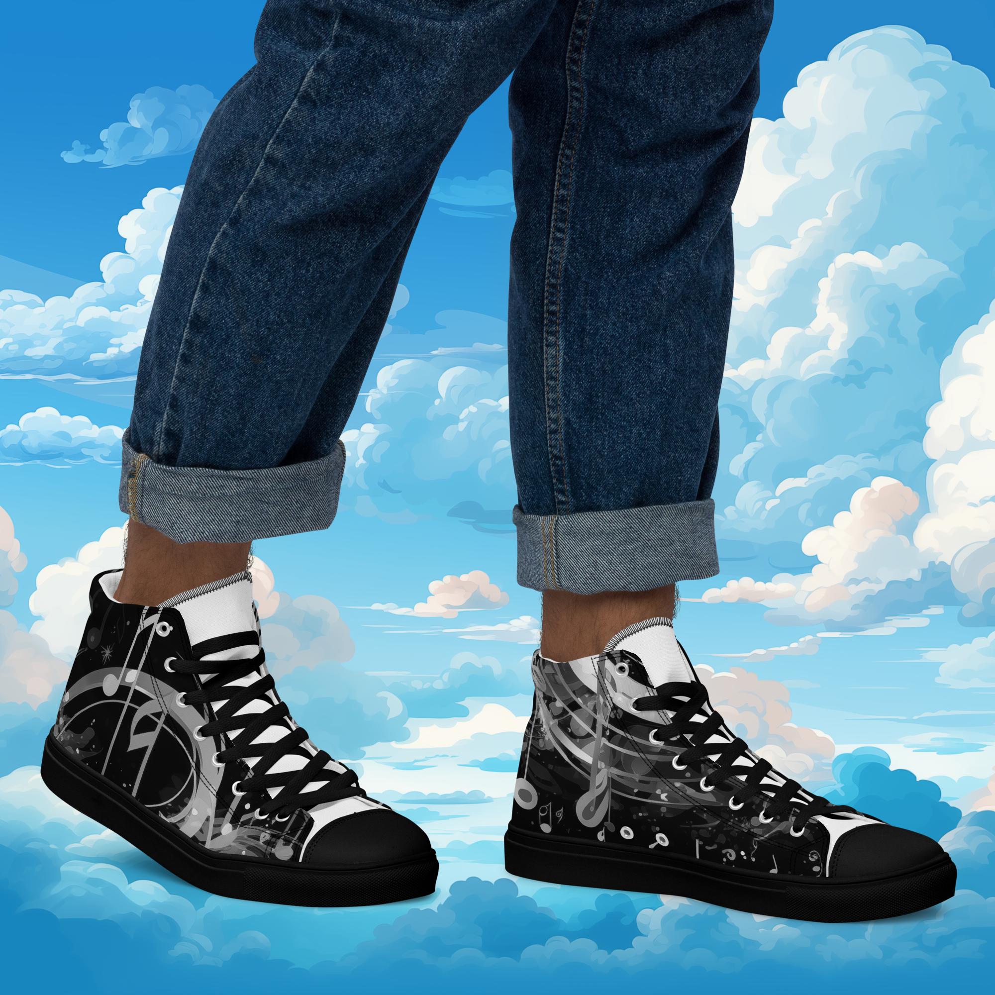 TMR Men’s high top canvas shoes