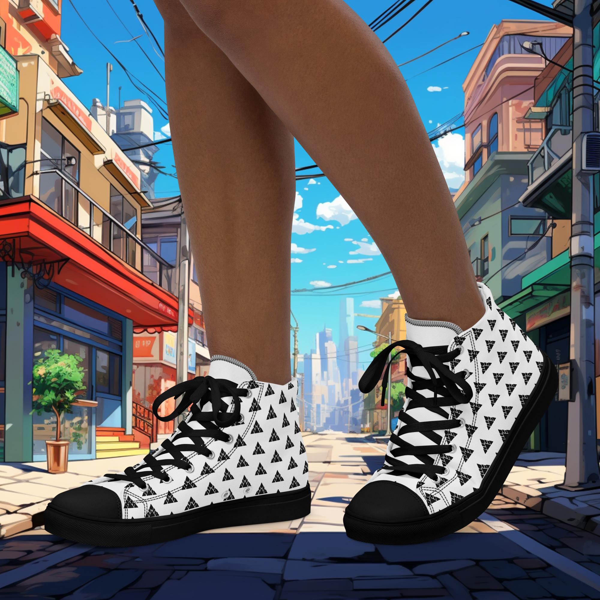 TraxonShop Women’s high top canvas shoes - TraxonMedia LTD