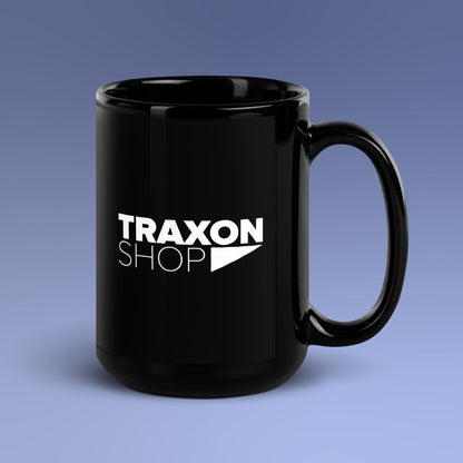 TraxonShop Black Glossy Mug - TraxonMedia LTD