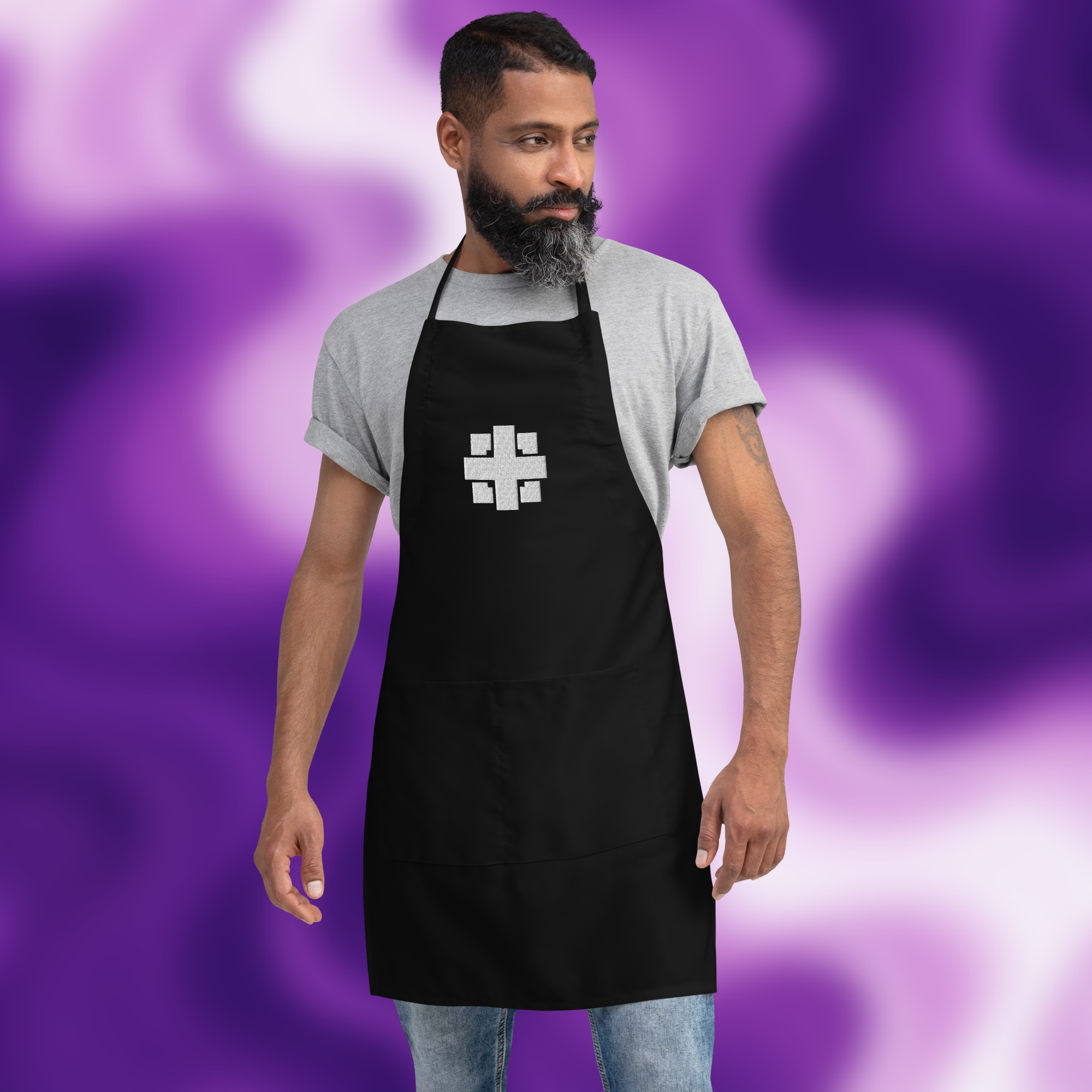 JI Embroidered Apron