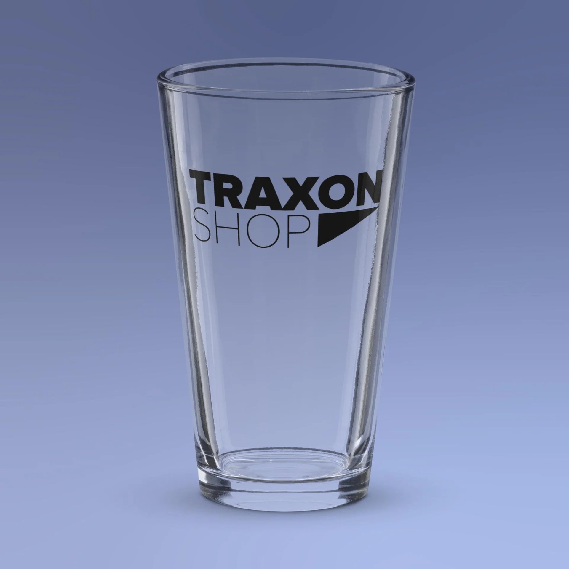 TraxonShop Shaker pint glass - TraxonMedia LTD