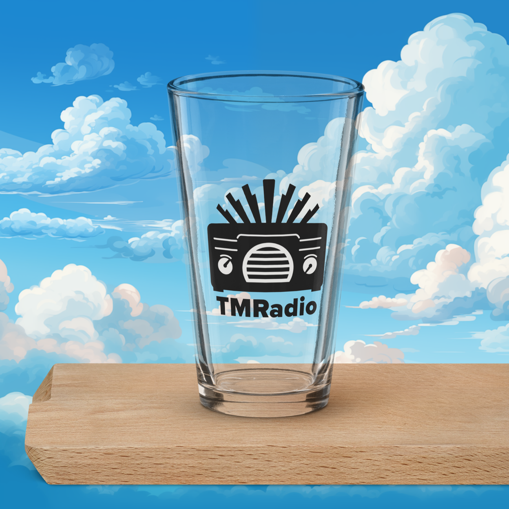 TMR Shaker pint glass