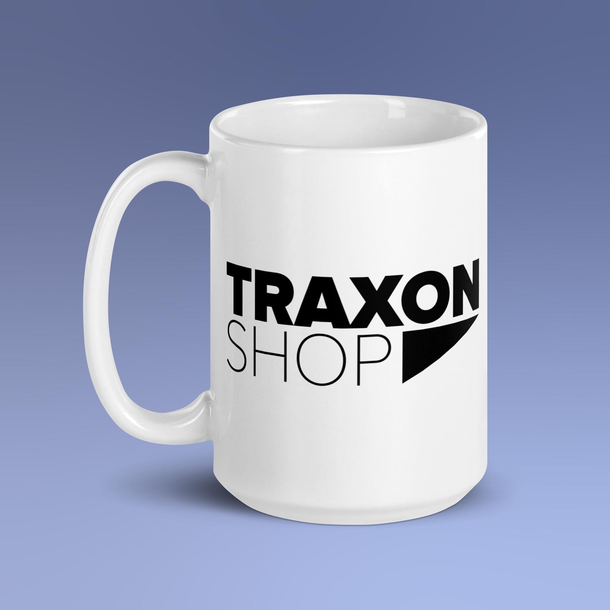 TraxonShop White glossy mug - TraxonMedia LTD