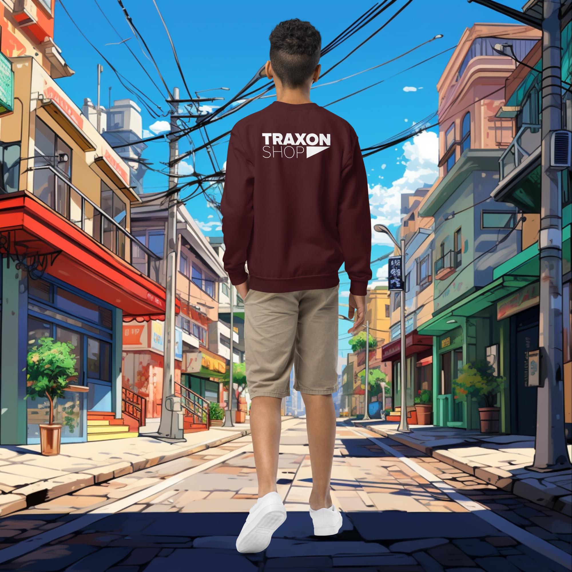 TraxonShop Youth crewneck sweatshirt - TraxonMedia LTD