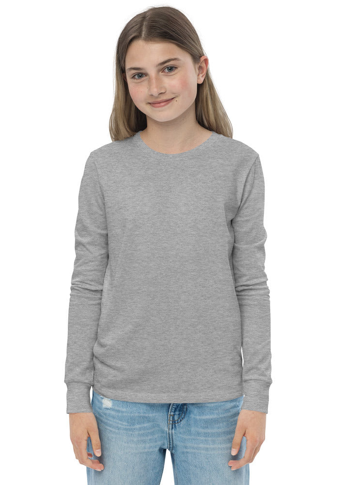 BYOM Youth Long Sleeve Tee | Bella + Canvas 3501Y