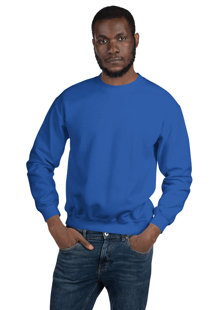 BYOM Unisex Crew Neck Sweatshirt | Gildan 18000