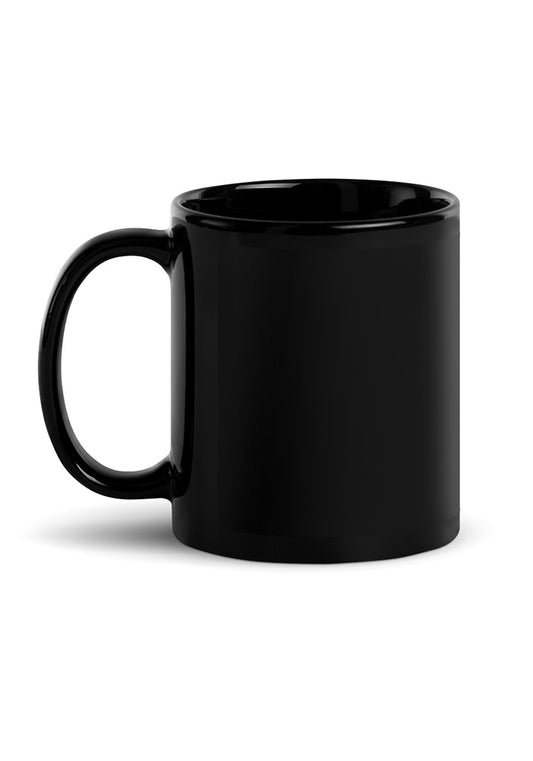 BYOM Black Glossy Mug