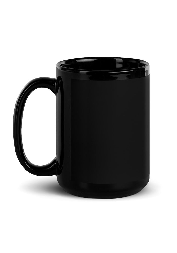 BYOM Black Glossy Mug